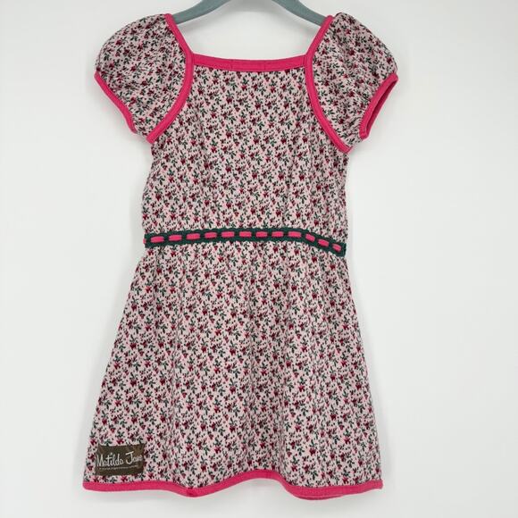 Matilda Jane Girl's Noelle Sweater Knit Floral Dress Size 2 - Picture 5 of 6